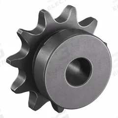 TRITAN Sprocket: One-Sided Hub, For Single Strands, 40, 11 Teeth, 1.775 in Pitch Dia, Steel (MPN 40B11H X 1/2 MPB). Key specifications — attr85387: TRITAN.