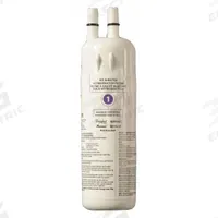 WHIRLPOOL Quick-Connect Water Filter: 7 1/2 in Overall Ht (MPN EDR1RXD1). Key specifications — Brand: WHIRLPOOL; Reduces: Objectionable Tastes.