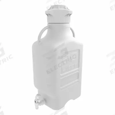 APPROVED VENDOR Plastic Carboys, Jerricans - Dual-Handle Rectangular Carboys with Spigots