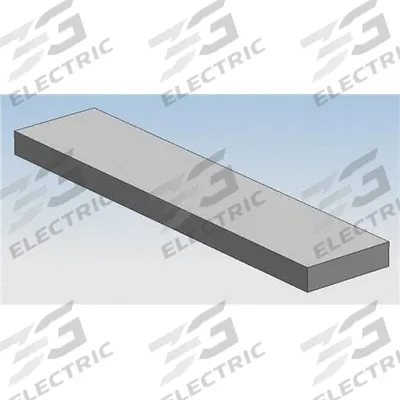 APPROVED VENDOR Alloy Steel Flat Bar: 0.625 in Thick, -0.01 in/-0.04 in, 2 in x 6 ft Nominal Size (WxL) - High-Strength 4140 Alloy Steel Flat Bars