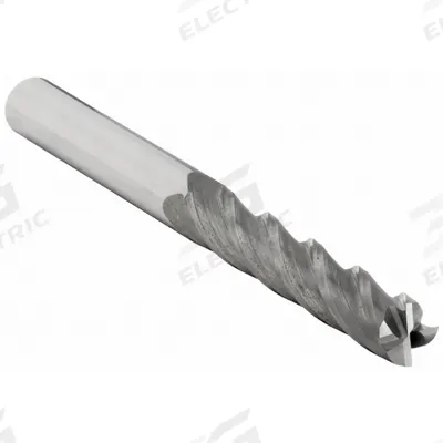 OSG Square End Mill: Carbide, 4 Flute, 25 mm Mill Dia, 76 mm LOC, 153 mm OAL (MPN 484-9843) - General Purpose Carbide Square End Mills