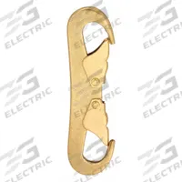 LUCKY LINE PRODUCTS Double Cap Snap: 2 Snaps, Cap, Bronze, 7/16 in Opening Size, 5 1/2 in Overall Lg (MPN 4GGW1). Key specifications — Application Restrictions: Not For Lifting; Brand: LUCKY LINE PRODUCTS; Opening Type: Cap.