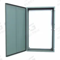 HAMMOND Electrical Enclosure: Steel, 48 in x 30 in x 10 in, NEMA 12/13, w/Panel, Solid Cover, Hinged (MPN 1418R10). Key specifications — Brand: HAMMOND; Closure Method: Clamps; Knockouts: Not Included.