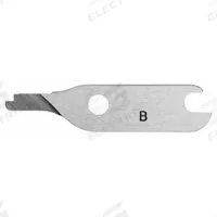 KNIPEX Replacement Blade: Steel, Aluminum/Copper/Plastic, 3 in Blade Lg, 10U128 (MPN 90 59 280). Key specifications — attr308530: Steel; attr308535: Aluminum; attr308542: 10U128; attr324897: KNIPEX.