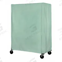 EAGLE GROUP Utility Cart Cover: Green, Nylon, Hook-and-Loop, 36 in Wd, 74 in Ht, 24 in Dp (MPN CVC-74-2436-LG). Key specifications — For Use With: Any Standard Eagle Cart; Brand: EAGLE GROUP.