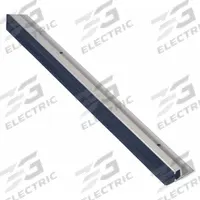 NATIONAL GUARD Door Weatherstripping: Flat Insert, 7 ft Lg, 1 1/2 in Wd, 2 in Ht (MPN 108NA-84). Key specifications — Insert Material: Neoprene; Flange Material: Aluminum; Brand: NATIONAL GUARD.