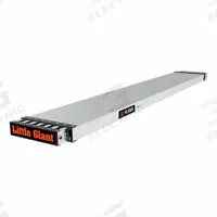 LITTLE GIANT Scaffolding Plank: Aluminum, Aluminum, 13 ft Overall Lg - Max, 15 in Overall Wd (MPN 11813). Key specifications — Frame Material: Aluminum; Brand: LITTLE GIANT.