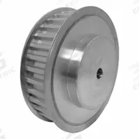 DAYTON Timing Pulley: Trapezoidal, Plain, For T10 Timing Belt Section, For 25 mm Belt Wd, 36 Teeth (MPN 40T10/36-2). Key specifications — Brand: DAYTON; Tooth Profile: Trapezoidal; Finish: Plain.