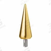 RUKO TOOLS Tube and Sheet Drill: 5 mm to 31 mm, TiN-Coated HSS, 3-Flats Shank (MPN 101008T). Key specifications — attr1234936: Not Impact Rated; attr1234951: 5 mm to 31 mm.