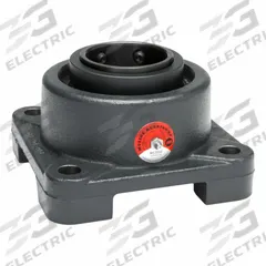 MOLINE BEARING 4 Bolt Flange Bearing: Spherical Roller, 2 1/2 in Bore, Cast Iron, Set Screws, Square (MPN 29111208). Key specifications — Bore Type: Cylindrical; Brand: MOLINE BEARING; Lubricant Material: LC-2 Lithium Complex Grease; Mounting Bolt Size: 5/8 in; Split Housing: Not Split; System of Measurement: Inch.
