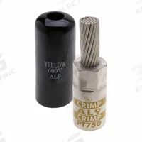 POLARIS Compression Pin Terminal: 500 kcmil Pin Size, Straight Pin Orientation (MPN PT750). Key specifications — Brand: POLARIS; For Conductor Material: Aluminum.