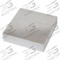 Carbon Steel Precision Blank: A36, 2 in Thick, 8 in x 8 in Nominal Size (WxL), Hot Rolled (MPN UB-SA36-2000-08-08). Key specifications — Material: Carbon Steel; Heat Treatment: No Heat Treatment; Thickness Tolerance: Not Rated; Brand: APPROVED VENDOR; Certifications Included: Material Certificate with Lot Number.