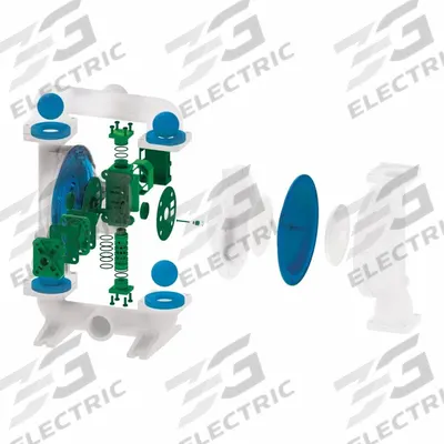 VERSAMATIC Diaphragm: Santoprene, 1 in For Pump Size, -40°F to 275°F - Sandpiper Replacement Diaphragms