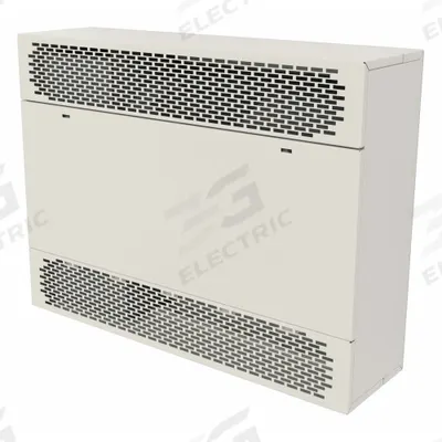 QMARK Cabinet Unit Heater Easy Install: Fan Forced, 10 kW Watt Output, White - Surface-Mount Electric Cabinet Wall Heaters