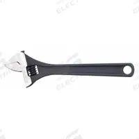 WESTWARD Adjustable Wrench: Alloy Steel, Black Phosphate, 8 in Overall Lg, 1 1/16 in Jaw Capacity (MPN 31D014). Key specifications — attr309359: Black Phosphate; attr324924: WESTWARD; attr309358: Alloy Steel.