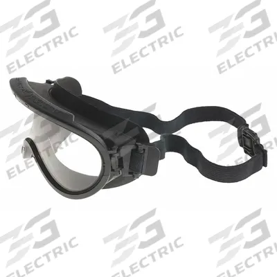 PAULSON Safety Goggles: Clear, Indirect Venting, Elastic - Standard Firefighting Safety Goggles