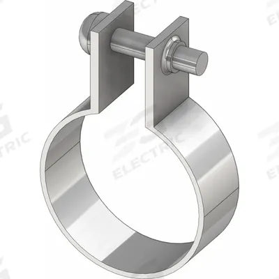 SMC Air Cylinder Sensor Mounting Hardware: Fits 20 mm Bore Dia, Nylon - Autoswitch Bands