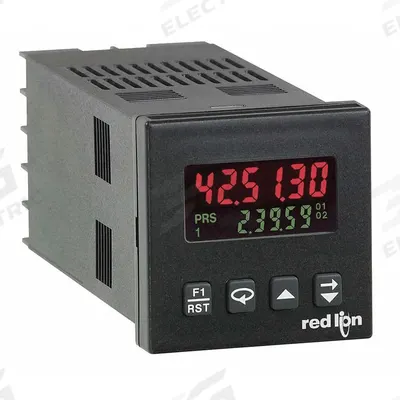 RED LION Time Meter: 85 V AC – 250 V AC, 18 V DC – 36 V DC, 0.3 in Digit Ht - Max. - Time Digital Panel Meters