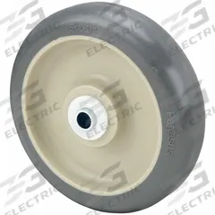 APPROVED VENDOR Caster Wheel: 4 in Wheel Dia., 1 1/4 in Wheel Wd, Polyurethane, 400 lb Load Rating (MPN P-UP-040X013/050D-AM). Key specifications — Brand: APPROVED VENDOR; Wheel/Tread Color: Gray.