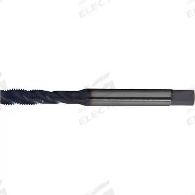 CLEVELAND Spiral Flute Tap: #6-40 UNF, 2B, 3 Flute, Semi-Bottoming Chamfer - General Purpose Spiral-Flute Taps