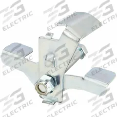 APPROVED VENDOR Caster Brake Kit: Side Pedal, Lock Not Included, For 4 in Wheel Dia., Steel (MPN 404L13). Key specifications — Material: Steel; Brand: APPROVED VENDOR; Manufacturer Part Number: 404L13.
