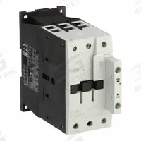 EATON IEC Magnetic Contactor: Non-Reversing, 3 Poles, 3NO Contacts, 40 A, 208V AC Coil (MPN XTCE040D00E). Key specifications — Brand: EATON; Integrated Surge Suppression: Yes.
