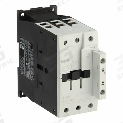 EATON Magnetic Contactor: Non-Reversing, 3 Poles, 3NO Contacts, 40 A - Non-Reversing IEC Contactors