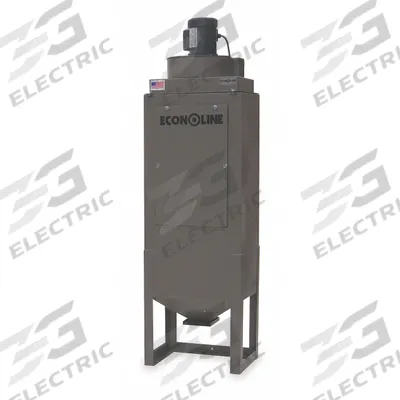 ECONOLINE Abrasive Blasting Dust Collector: 115V AC - Cartridge Filter-Style Blasting Cabinet Dust Collectors