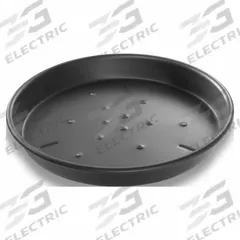 CHICAGO METALLIC Pizza Pan: 12 in Overall Dia, Anodized Aluminum, Perforated, 14 ga Gauge, Uncoated (MPN 91128). Key specifications — Brand: CHICAGO METALLIC; Product Type: Pizza Pan; Material: Anodized Aluminum; Perforated: Perforated; NSF Certified: No; Coating: Uncoated.
