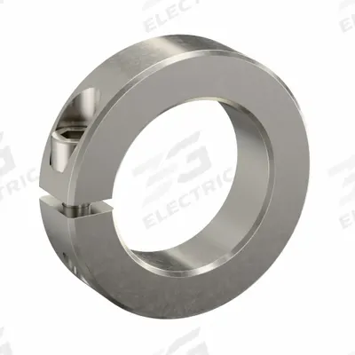 RULAND MANUFACTURING Shaft Collar: 1-Piece, Inch, Round, Clamp-On, 1 3/4 in Bore Dia - Stainless Steel Shaft Collars
