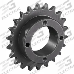 TSUBAKI Sprocket: For 40 Chain, 22 Teeth, 3.513 in Pitch Dia, 3.778 in Outside Dia, Steel (MPN 40H22). Key specifications — Brand: TSUBAKI; Required Bushing Series: H1.