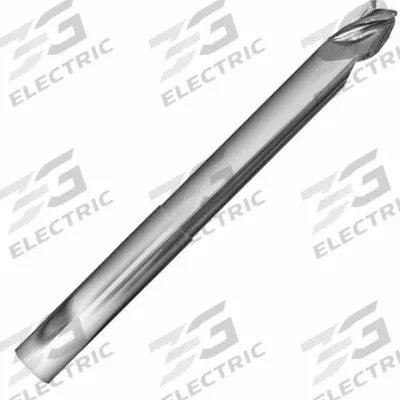 APPROVED VENDOR Ball End Mill: Carbide, 3 Flute, 5/8" Mill Dia, 3/4" LOC, 6" OAL (MPN 315909) - Reduced-Neck Carbide Ball End Mills for Aluminum