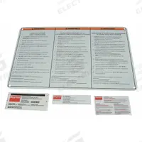 DAYTON Identification Label Kit: 5UEW0, MHW0LG. Key specifications — Product Type: Identification Label Kit; Manufacturer Part Number: MHW0LG; Compatible with Grainger Part Number: 5UEW0; Brand: DAYTON.