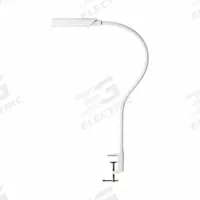 RELIABLE Led Task Light: LED, Plug, Gooseneck, 26.5 in Arm Reach, 600 lm Max Brightness, Clamp, 120V (MPN 3100TL). Key specifications — Lighting Technology: LED; Brand: RELIABLE; Bulb Wattage: 2 W; Color: White; Electrical Connection Type: Plug; Operating Voltage: 120V.