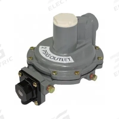 FISHER LPG Pressure Regulator: Lever-Acting Gas, 850,000 BtuH Gas Capacity, Aluminum - Lever-Acting Gas Pressure Regulators