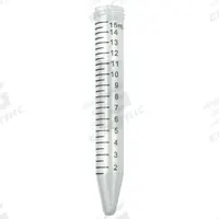 APPROVED VENDOR Centrifuge Tube: Centrifuge Tube, Polypropylene, 15 mL Capacity - mL, Conical (MPN 229450). Key specifications — Brand: APPROVED VENDOR; Graduated: Yes; Closure Color: Colorless; Includes Closure: No; Body Color: Natural; Bottom Shape: Conical; Body Material: Polypropylene.