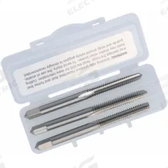 CLE-LINE Tap Kit: #6-40 UNF, H2 / 2B, 3 Flute, High Speed Steel (MPN C00330)
