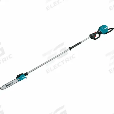 MAKITA Battery-Powered Pole Saw: 10 in Blade Lg, 8 1/8 ft Reach, 40 V - Battery-Powered Pole Saws