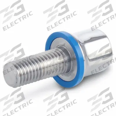 JW WINCO Hygienic Hex Head Screws: Stainless Steel, Fully Threaded, M10, 30 mm Fastener Lg - Hygienic Flanged Hex Head Bolts with Sealing Washer