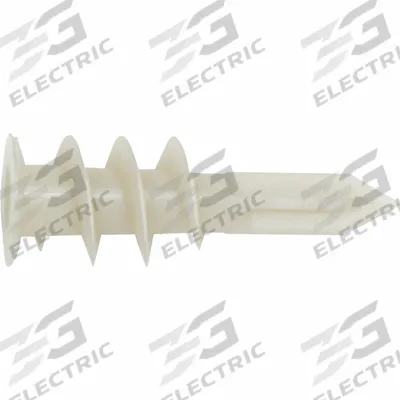 DEWALT Wall Anchor: Inch, #8 Thread Size, 15/16 in Thread Lg, 1 11/16 in Overall Lg - Standard Self-Threading Anchors