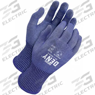BDG Knit Gloves: 2XL ( 11 ), ANSI Cut Level A6, HPPE ( 13 ga ), Touchscreen Compatible - Heavy-Duty Cut-Resistant Gloves, Uncoated