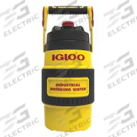 IGLOO Beverage Jug: 2.5 qt Capacity, Yellow, Plastic, 13 in Overall Ht, 6 3/4 in Overall Dia, Jug (MPN 31008). Key specifications — Brand: IGLOO.