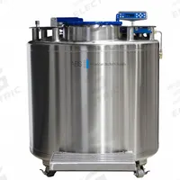 AMERICAN BIOTECH SUPPLY Cryogenic Storage System: 1,269 L Capacity, 5 ft Overall Dia, KVP-3. Key specifications — Brand: AMERICAN BIOTECH SUPPLY; Material: Stainless Steel; Includes: Sentry Plus LN2 Controller.