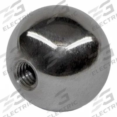 JW WINCO Ball Knobs: Ball, Steel, 3/8"-16 Thread, 0.5 in Thread Lg - Ball Knobs with Threaded Hole