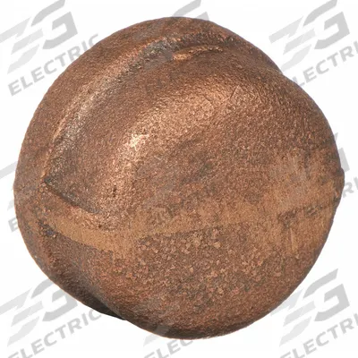 APPROVED VENDOR Cap: Cap, 1/2 in, NPT Threaded, Brass - Low-Pressure Threaded Pipe Fittings