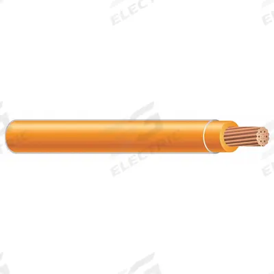 SOUTHWIRE Building Wire: Copper, 12 AWG, 1 Conductors, Stranded, Orange, 500 ft Lg - Copper XHHW/XHHW-2 Building Wires