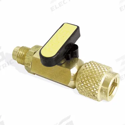 PRO-SET Ball Valve: Input 1/4 in Female SAE - Compact Ball Valve Hose Adapters