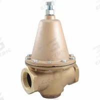 WATTS Water Pressure Regulator: FNPT x FNPT, 3 in Pipe Size, Brass, 25 psi to 75 psi, NPT x NPT (MPN 3 LFN223M1-B). Key specifications — Brand: WATTS; Low-Lead Compliance: Low-Lead Compliant.