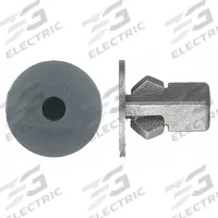 APPROVED VENDOR Push-In Rivet Retainer: 0.314 in Outside Dia, 0.248 in Inside Dia, Black, 25 PK (MPN 1605PK). Key specifications — Brand: APPROVED VENDOR; Color: Black.