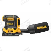 DEWALT Cordless Sheet Sander: 20V MAX*, Bare Tool, Clamp, Palm Grip, Variable Speed, 0 Batteries (MPN DCW200B). Key specifications — attr565734: DEWALT; attr645846: 4-1/2 x 5-1/2 in; attr645844: Sheet Sander; attr645850: Dust Bag; attr645853: (1) Bare Tool; attr645858: Cordless; attr645860: 20V MAX*; attr645861: Bare Tool.
